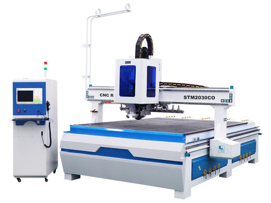 2024 Best ATC CNC Router With Oscillating Knife Cutter