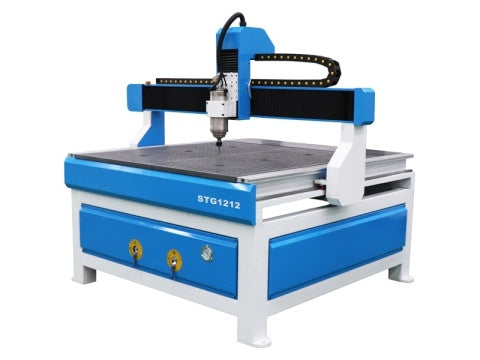 Low Cost 3 Axis 4x4 CNC Router Machine & Table Kit For Sale