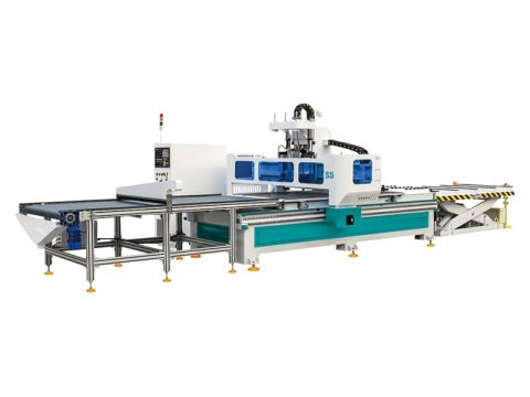 Full Automatic Flatbed CNC Router For Home Furniture Making