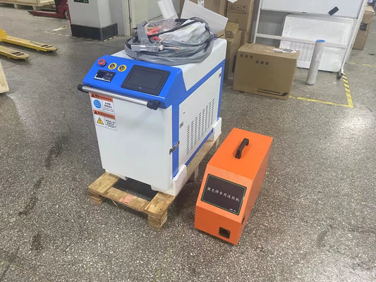 hand held 1500w 4 in 1 fiber laser cleaning cutting and welding machine for lithium battery