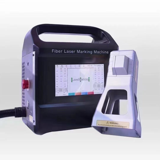 Handheld Laser Engraver Marking Machine Fiber Laser Raycus Linux Pulsed Marking Laser for Metal Plastic 20W 30W 50W 1064nm