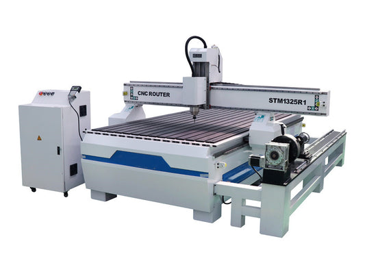 2024 Best CNC Router Lathe Machine With 4th Rotary Axis