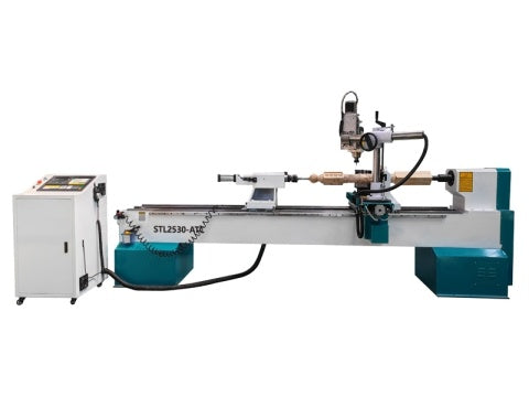 2024 Best ATC CNC Wood Lathe With Automatic Tool Changer