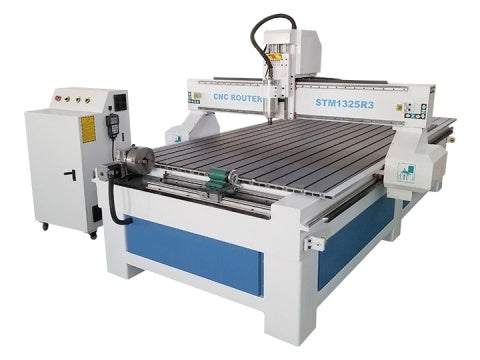 Top Rated 4 Axis CNC Router 1325 With 4x8 Rotary Table