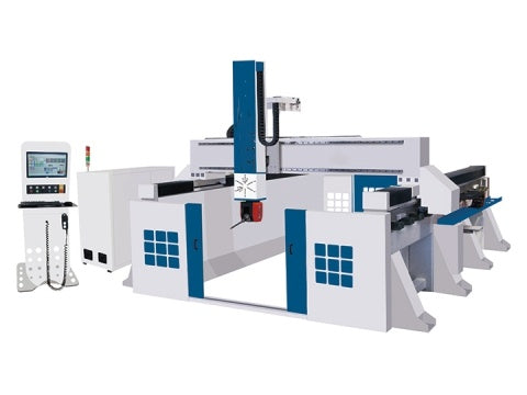 Industrial 5 Axis CNC Router Machine For 3D Milling