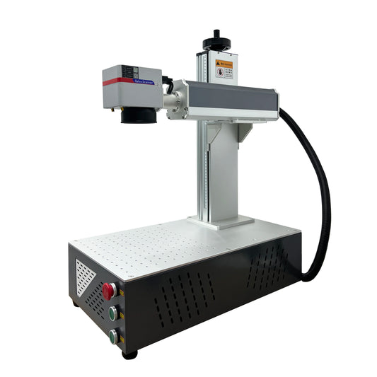 Hiqh Quality 20w 30w 50w mini desktop Stainless steel aluminum laser engraving fiber laser marking machine