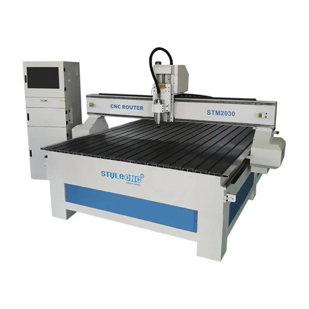 2030 CNC Router Machine & Table Kit for industrial manufacturing of 2D/3D flatbed carving & cutting