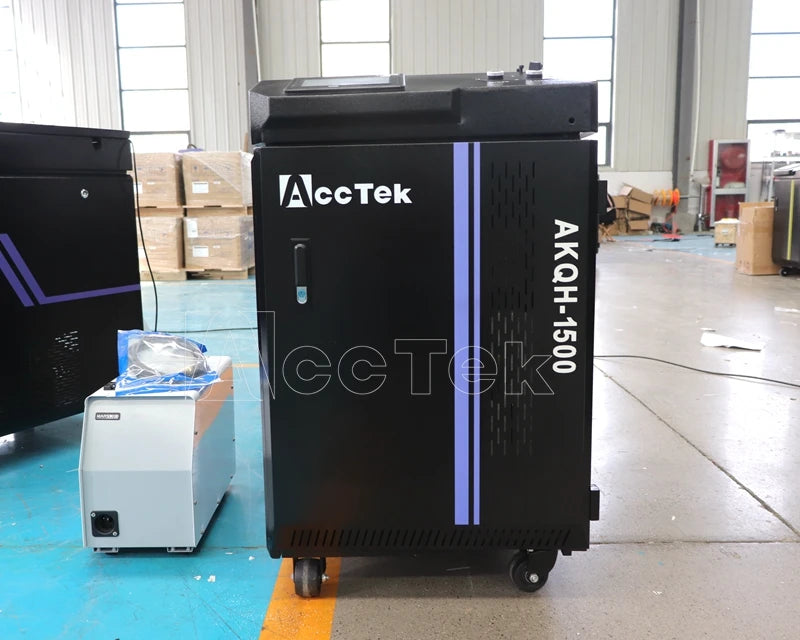 Good Cleaning Effect 2000w Fiber Laser Cleaner Machine Cleaning Car body, 3 in 1 Laser Welding 5mm Steel