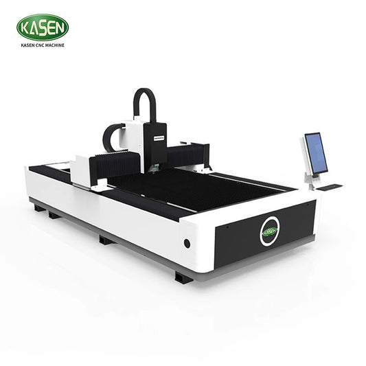 KS3015 Fiber CNC Sheet Metal Stainless Steel Laser Cutter 3000W Laser Cutting Machine