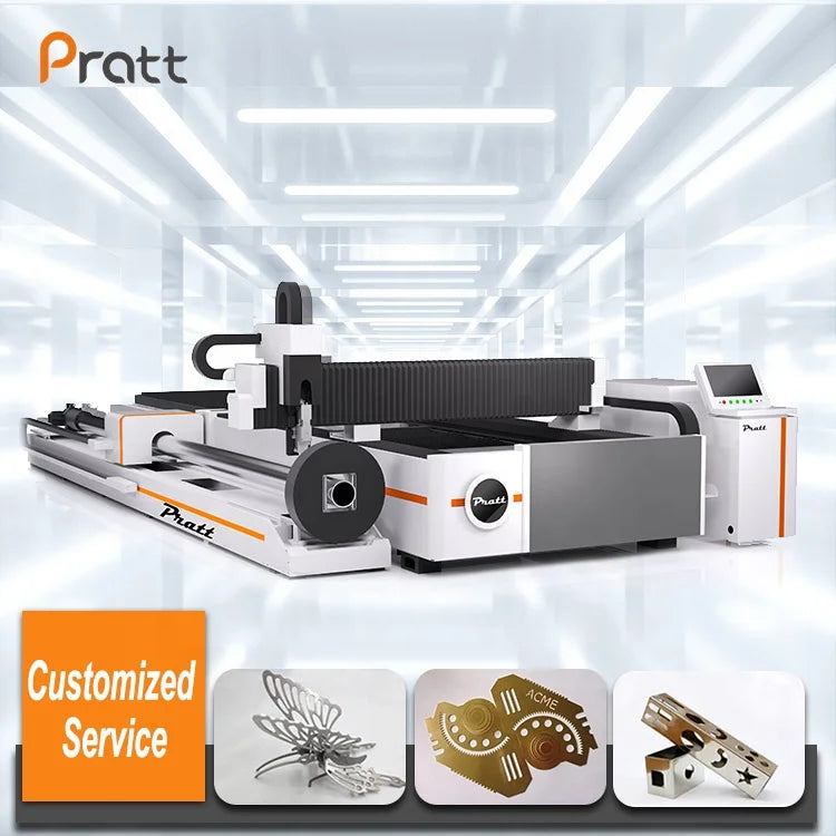 4kw Fiber Laser Cutting Machines for Steel Metal High-speed CNC  Lazer Metal Cutter Fiber Laser Cutting Machine Tube And Sheet