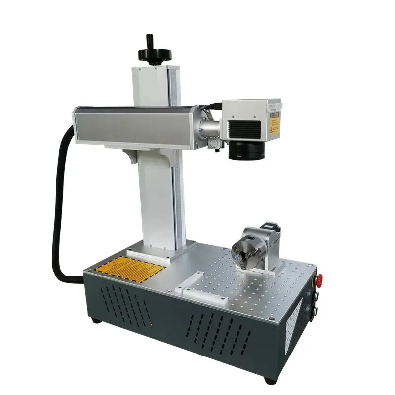 split 30W Raycus Optical Fiber Laser Marking Machine 20W Fiber Engraving Machine Stainless Steel Metal Marking