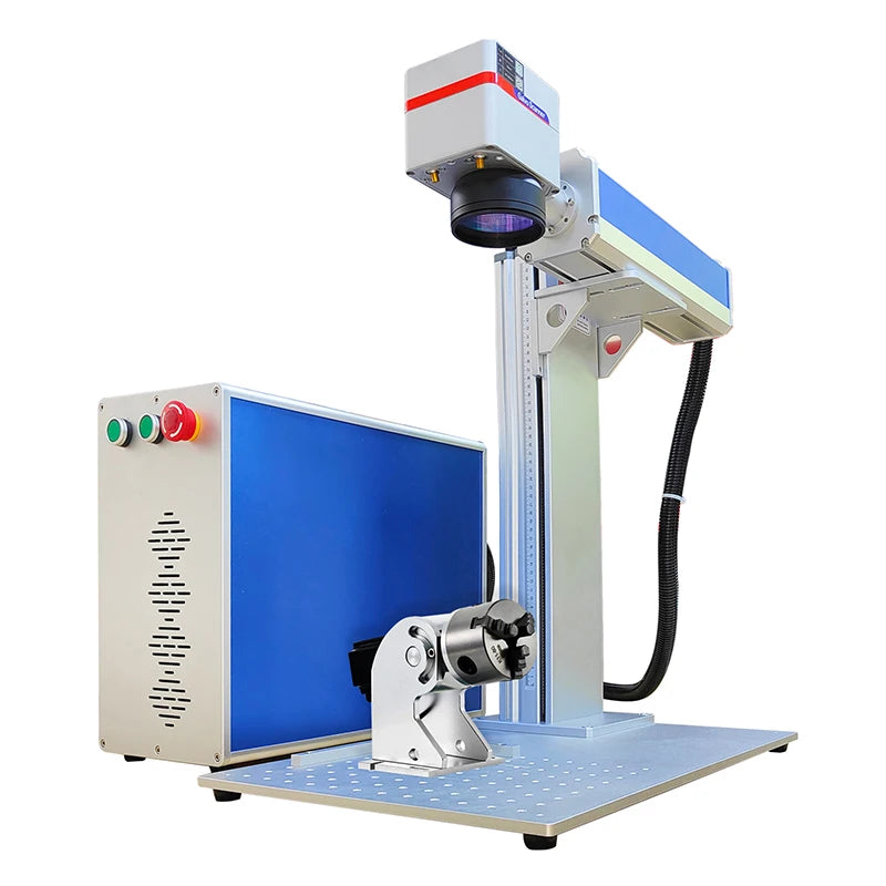 Portable Small Fiber Laser Max Raycus JPT CNC Desktop Color Fiber Laser Marking Machine Price for Metal Sale 20w 30w 50w 100w