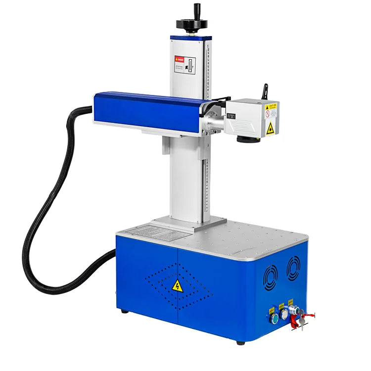 PEIXU Mini Fiber Laser Marking Machine Integrated Type 20W/30W/50W with IPG Max source Automatic for Plastic in Stock!