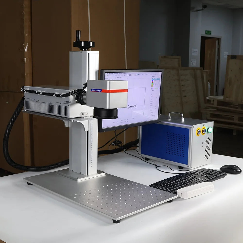 Split Type Laser Marker With Jpt Laser Source 3w 5w Laser Uv Marking Machine With Air Cooled