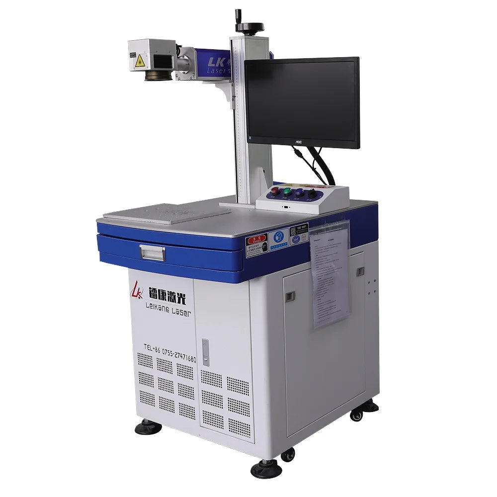 Metal Name Plate Laser Marking Machine Bar Code /Logo /QR Code Laser Printing Machine Price Laser Engraving Machine on Metal