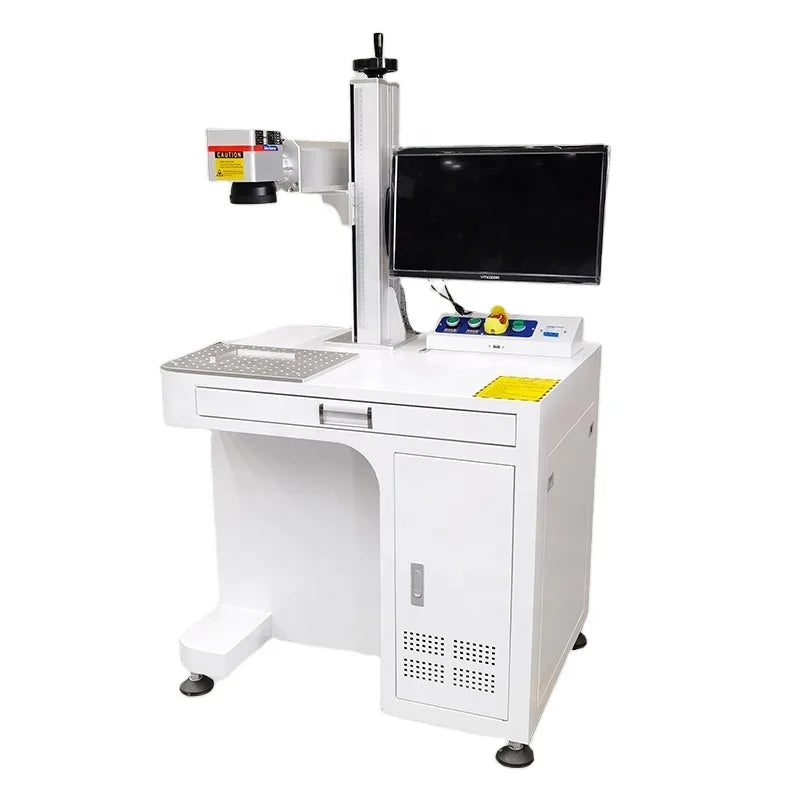 HUAXIA NEW 20w 30w 50w Fiber Laser Marking Machine for Metals and Non-Metals