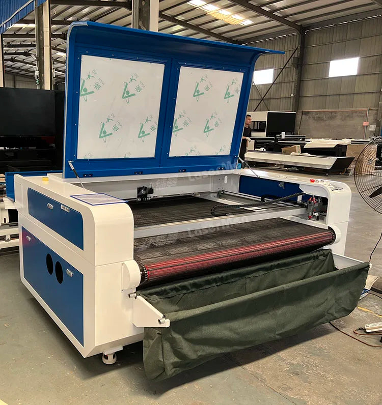 1610 Professional Fabric CO2 Laser Cutting Machine for Garment Industry