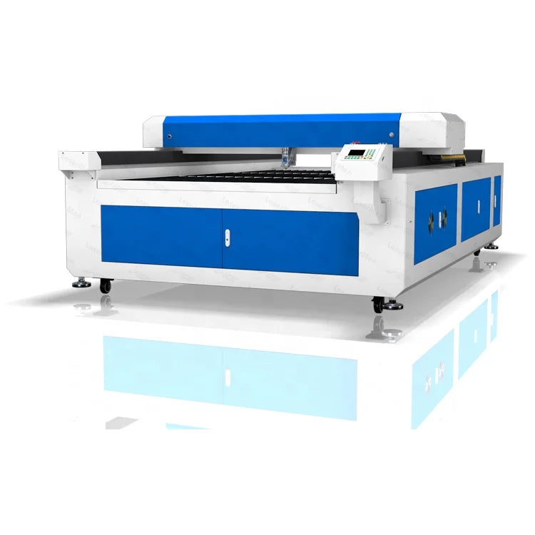 Factory direct sale LM-1325 double heads Co2 hybrid laser cutting machine with smooth cutting edge