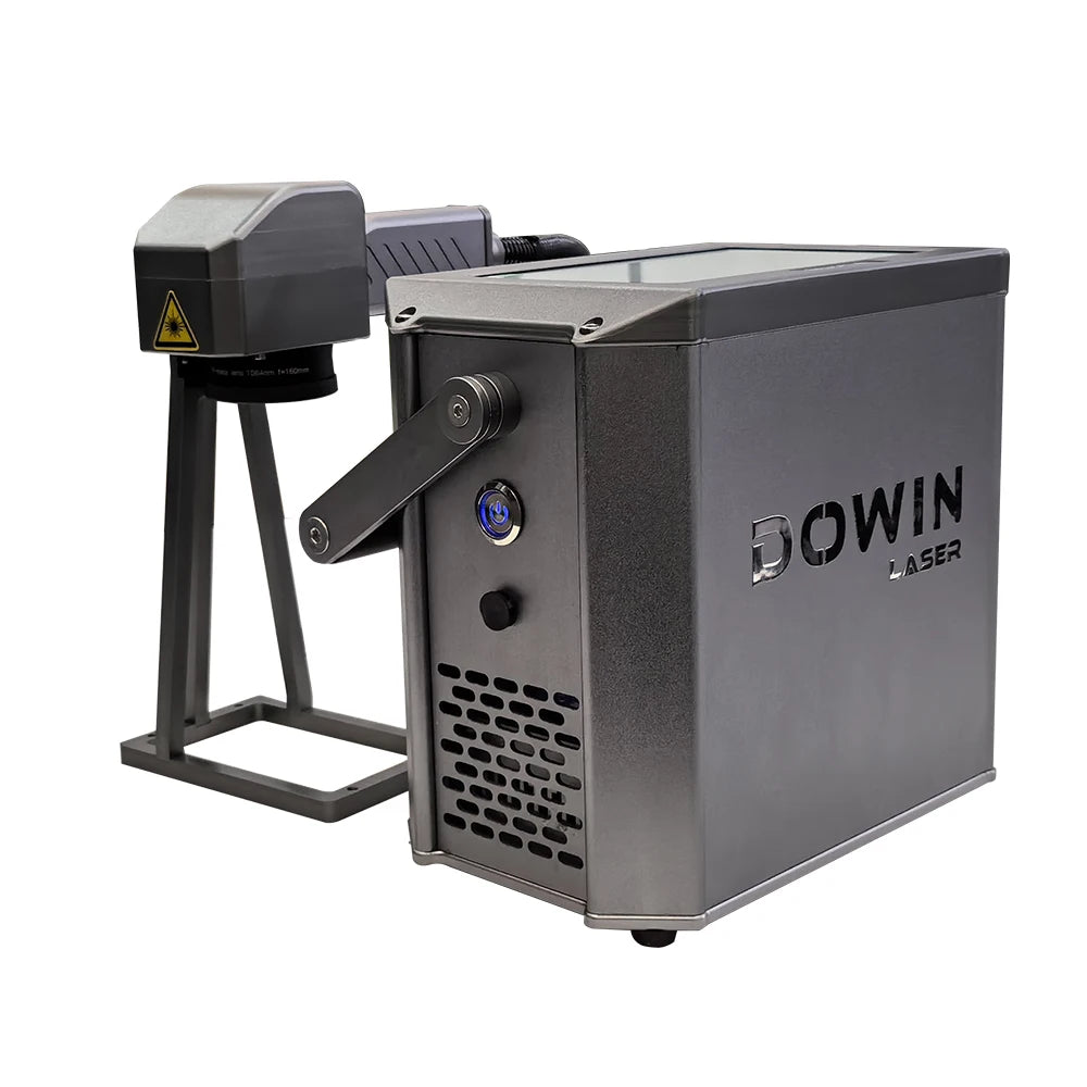 Mini Fiber Laser Marking Machine Handheld Small Industrial Metal Coding Machine Metal Portable Engraving Machine.