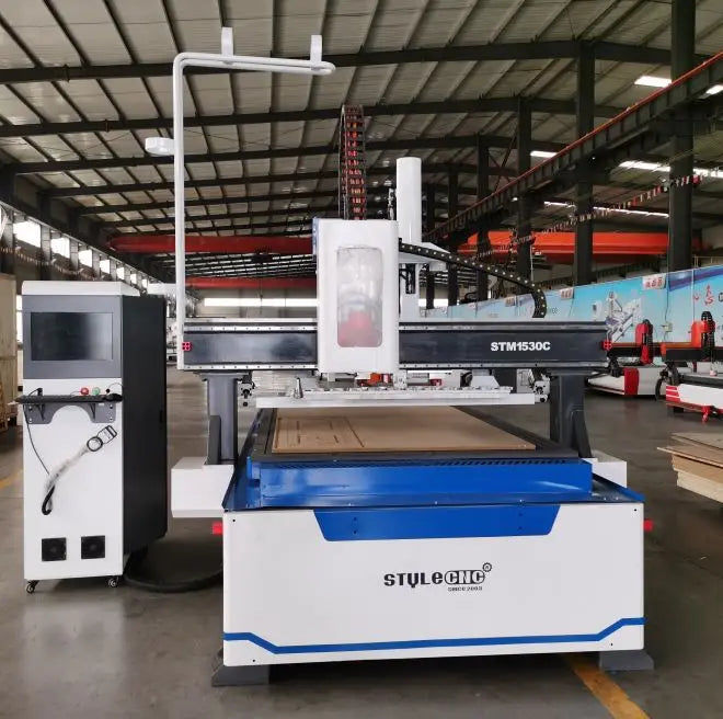 5x10 CNC Router Machine with Linear Automatic Tool Changer