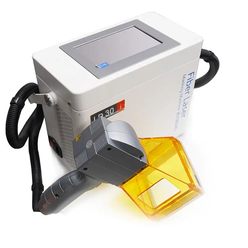 LD20i portable handle fiber laser marking machine for hard plastic and metal