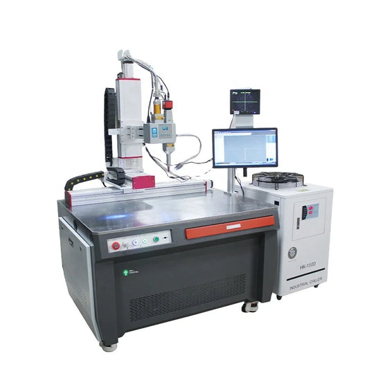 six-axis robotic arm fiber laser welding machine 1000w 1500w platform welding machine