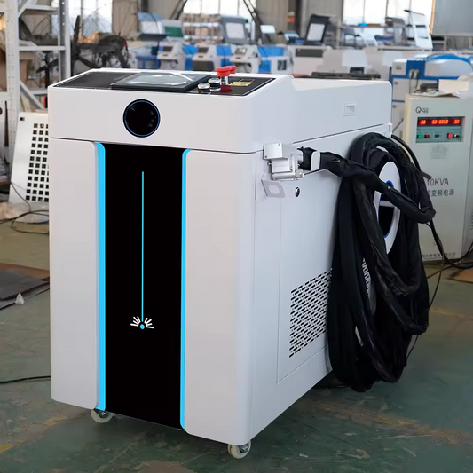 High efficiency 1.5kw handheld laser cleaning machine with high cleaning stability