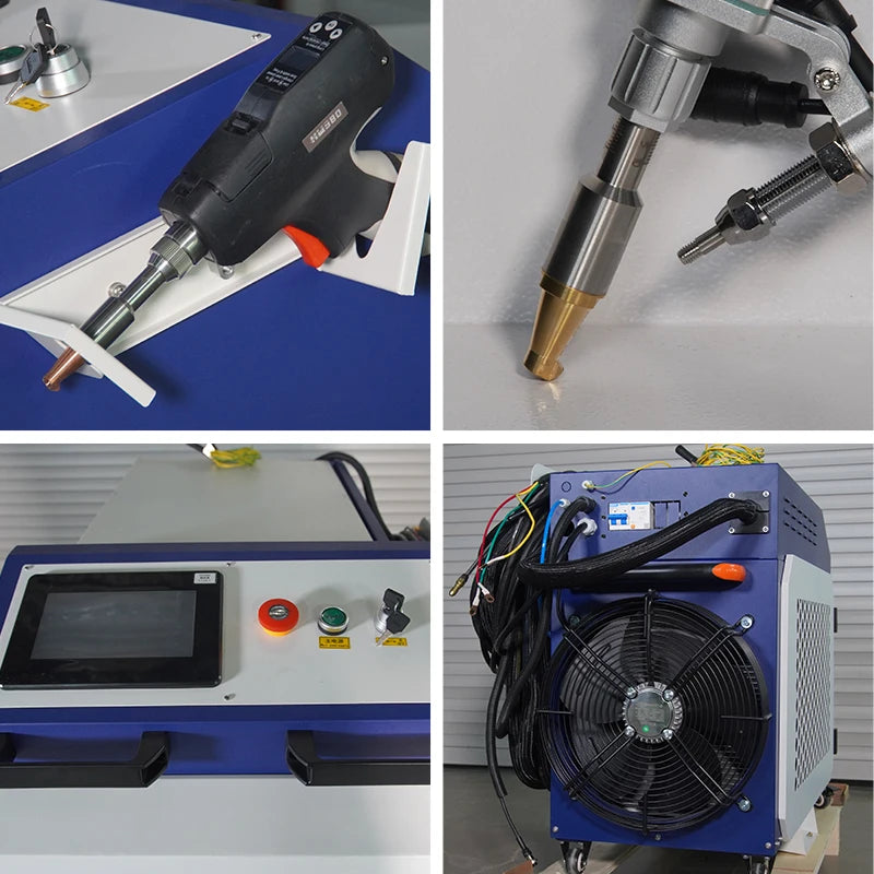 Handheld 1500w 2000w lazer welder 4 in 1 laser cleaner welder cutter fiber laser welding machine for metal steel