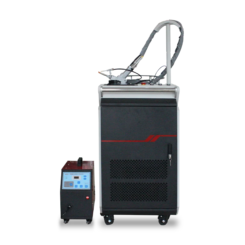 High Speed 1000W Hand Held Fiber Laser Welding Machine For Stainless Steel Iron Aluminum Copper Brass ZCGX-HW1000W