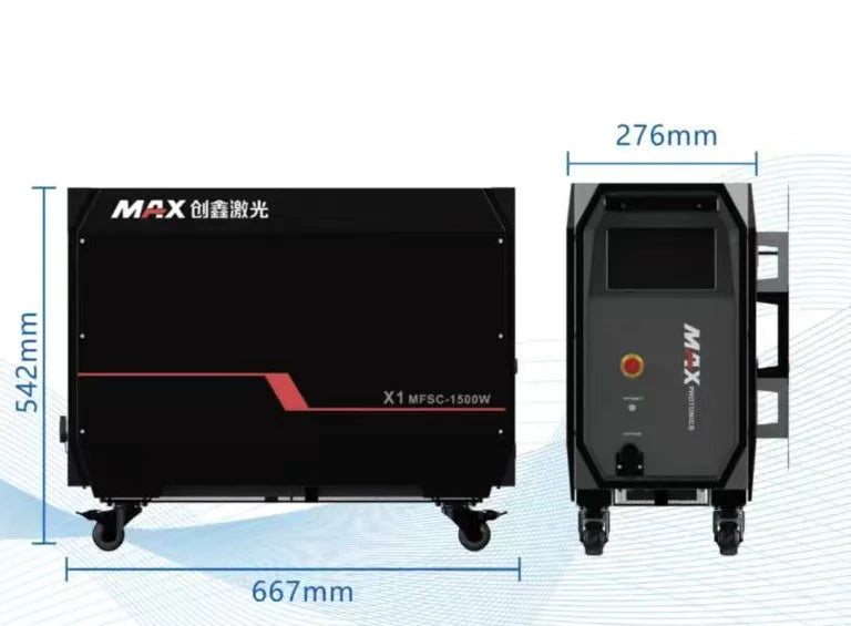 1500W handheld laser welding machine  X1-MFSC-1500W  Max 1.5kw