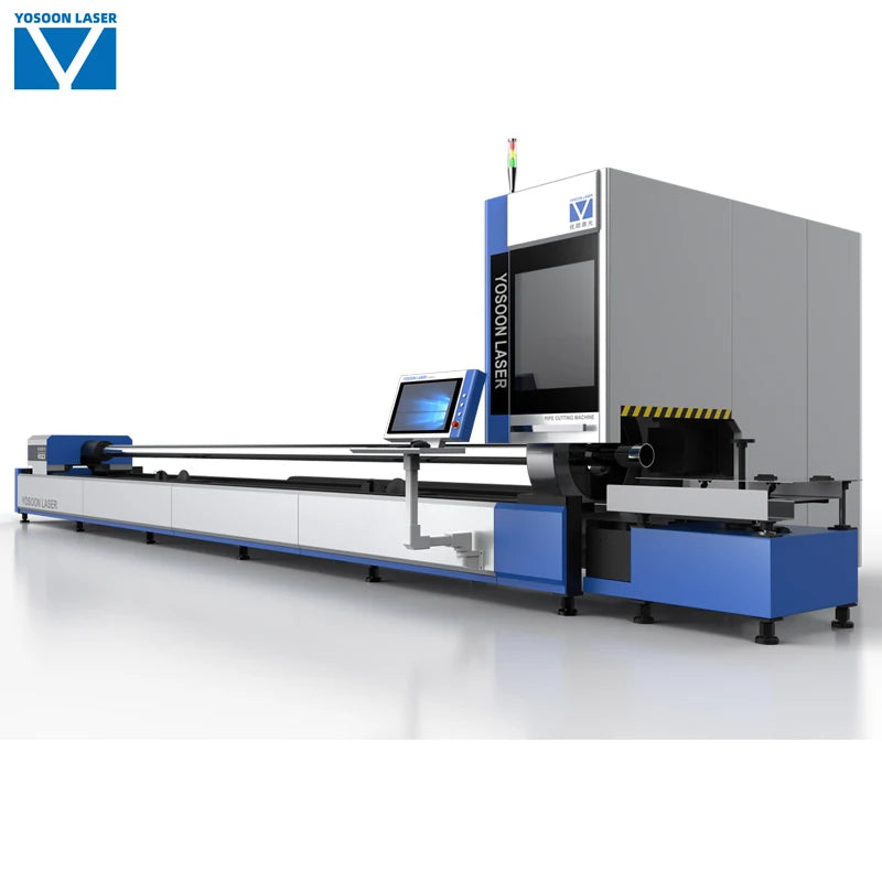 6020 cnc tube fiber laser pipe cutting machine auto focus metal laser cutting machines 12000w 20kw for stainless steel