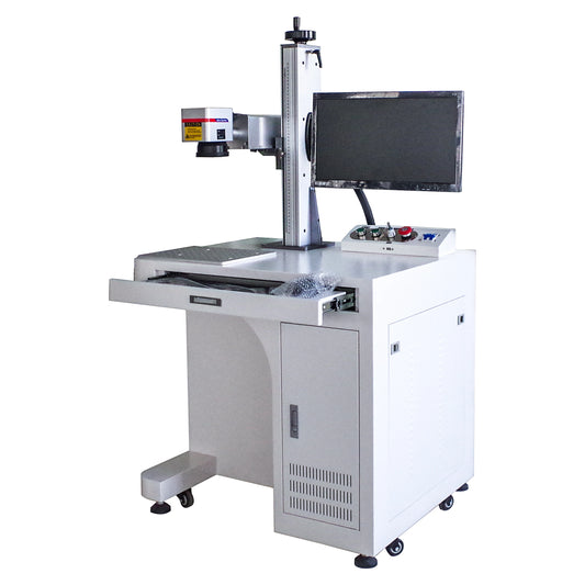 20W Desktop Fiber Laser Marking Machine Laser Engraving Machine