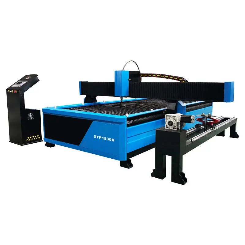 Best price for metal 5*10ft CNC plasma cutting machine with rotary