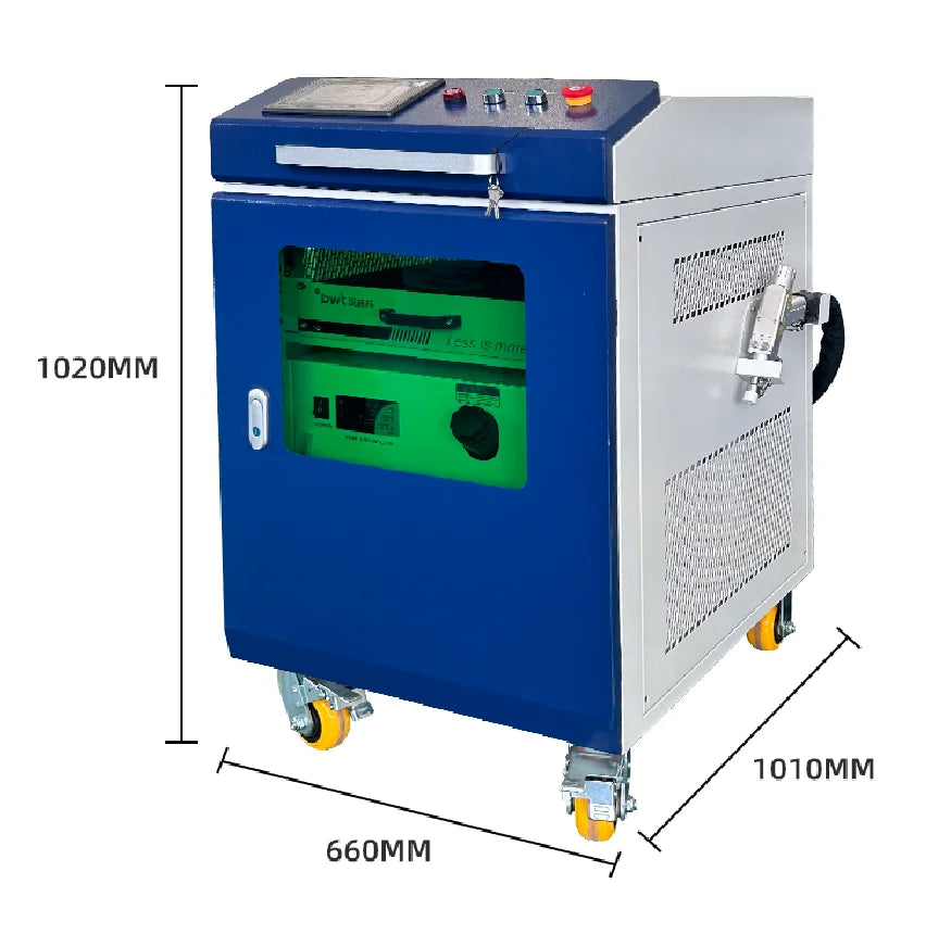 New Design BWT 1500W 4-in-1 Handheld Laser Welding Machine Weld Seam Cleaning Rust Removal