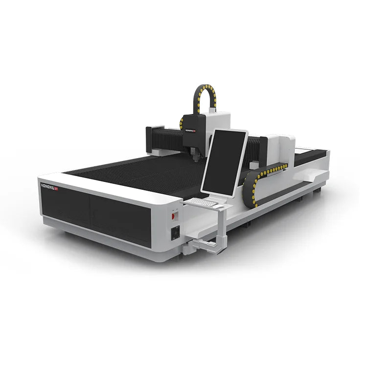 Open Type Single Table Fiber Laser Cutting Machine