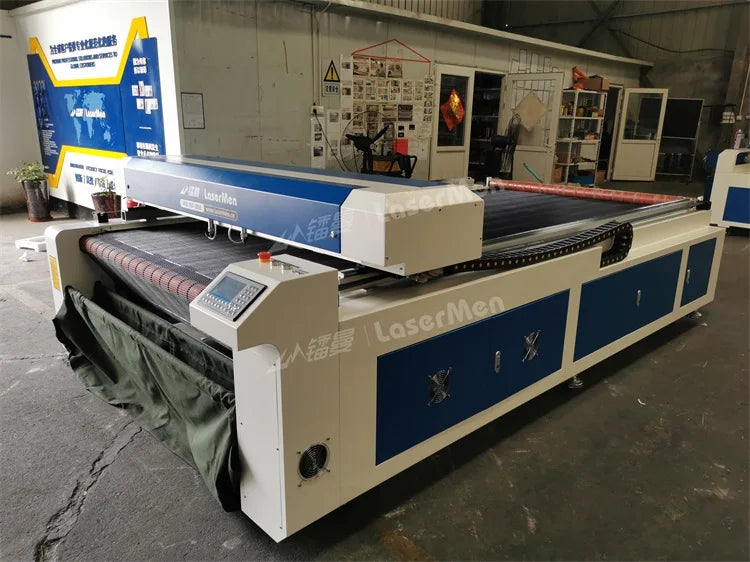 1625 auto feeding co2 laser cutting machine 180w power high speed and quality LaserMen factory