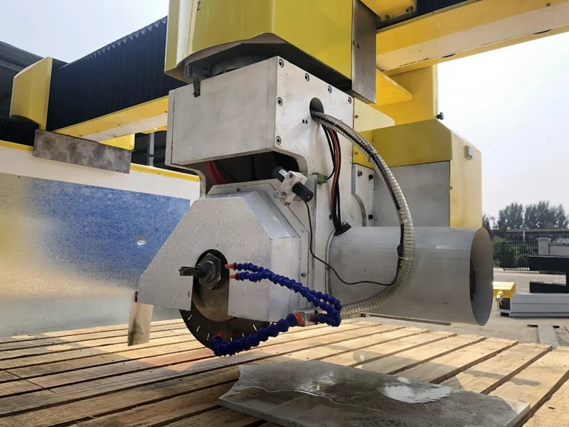 5 Axis CNC Stone Cutting Bridge Saw For Granite & Marble stone CNC machine