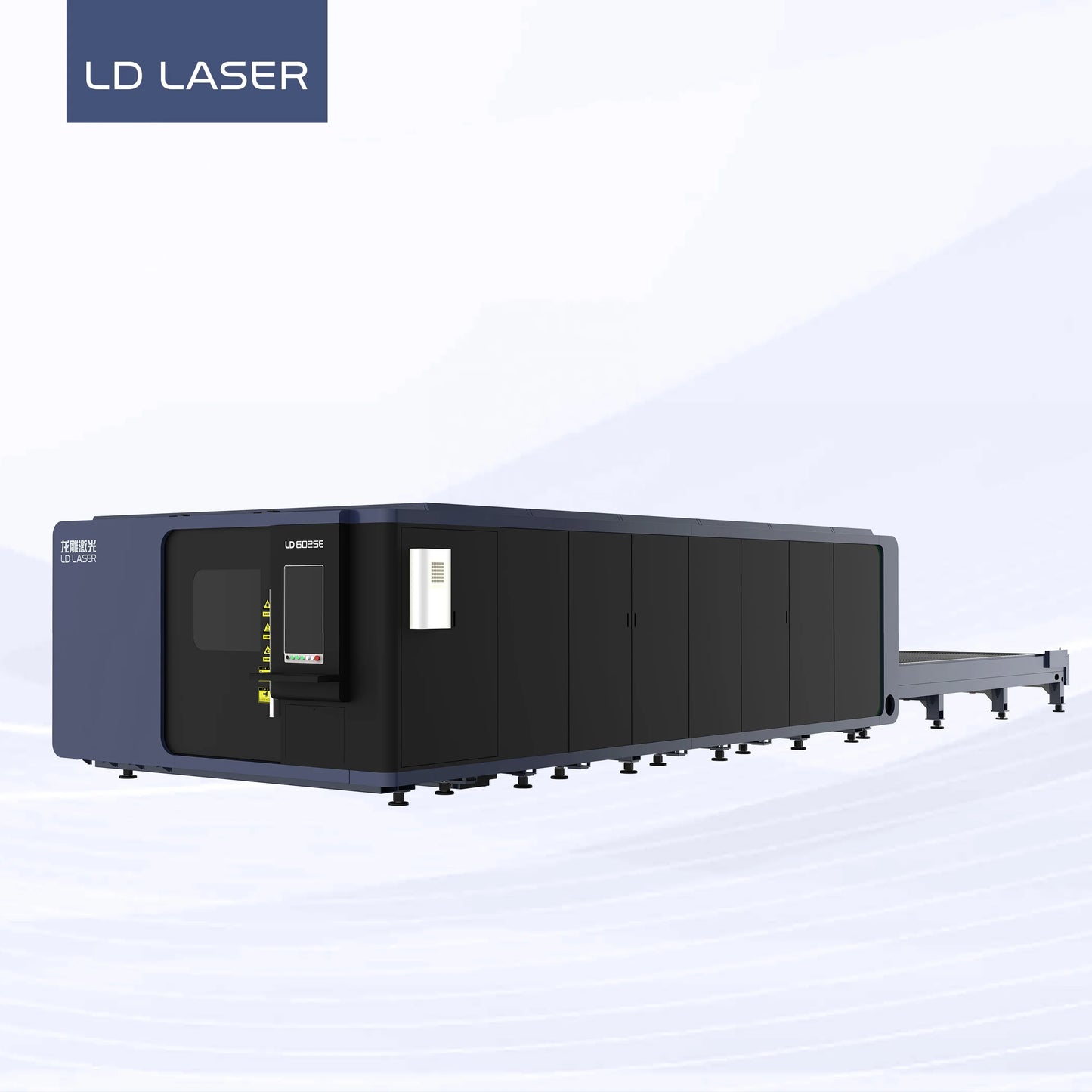 Large Size LD12526E Fiber Laser Cutting Machine for heavy duty work 6kW 12kW 20kW 30kW 40kW 50kW