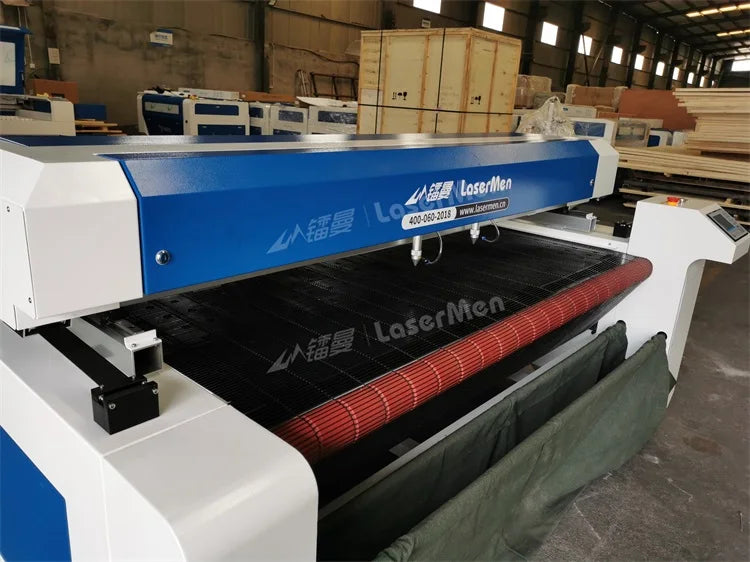 1625 auto feeding co2 laser cutting machine 180w power high speed and quality LaserMen factory