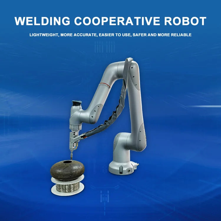 Automatic Six-Axis Collaborative Robot Arm Handheld Articulate Laser Welding Machine for Metal with Pump Gearbox