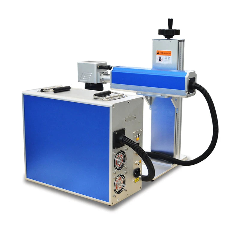 Portable Small Fiber Laser Max Raycus JPT CNC Desktop Color Fiber Laser Marking Machine Price for Metal Sale 20w 30w 50w 100w