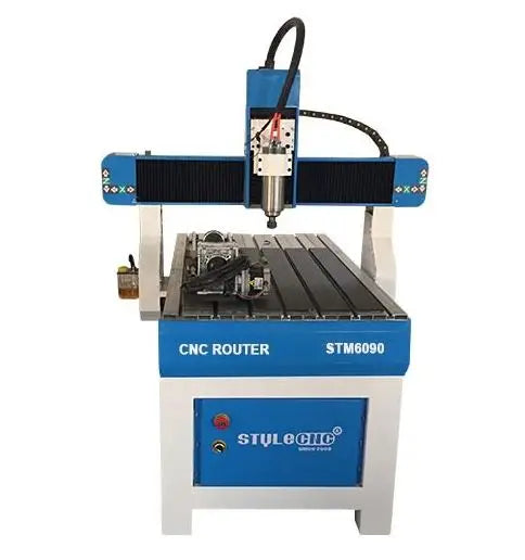 Hobby CNC Router STM6090 with 4th Rotary Axis for Aluminum, Wood, MDF