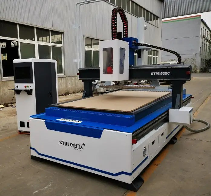 5x10 CNC Router Machine with Linear Automatic Tool Changer