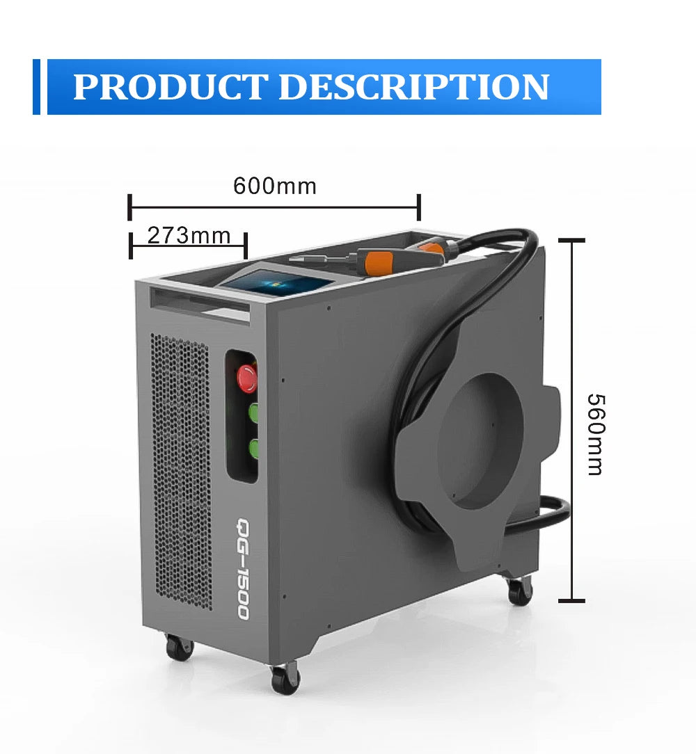 Swanti Portable 1200W Air-Cooled Handheld Laser Welding Machine for Metal Welding