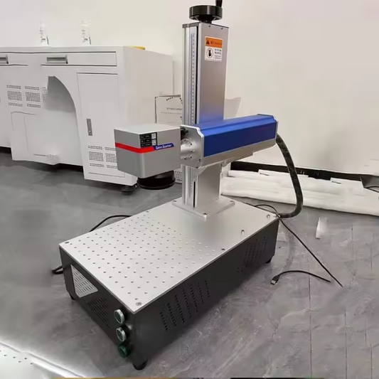 metal steel Fiber Laser Lazer engraver Marking Engraving marker Machine For Heavy Industry