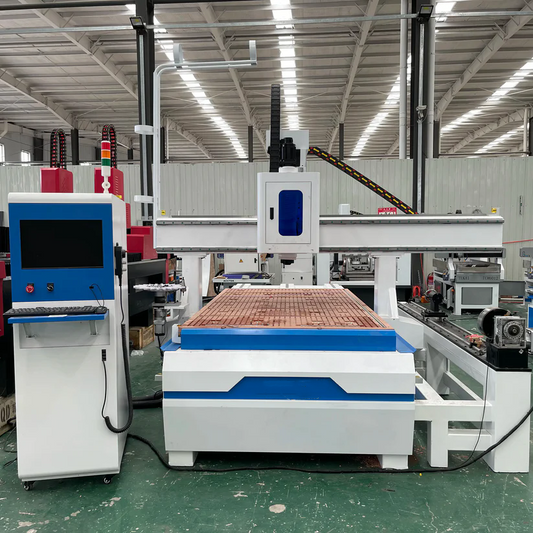 1325 4*8 Furniture CNC Router Machine with Rotary Axis for 3D Carving