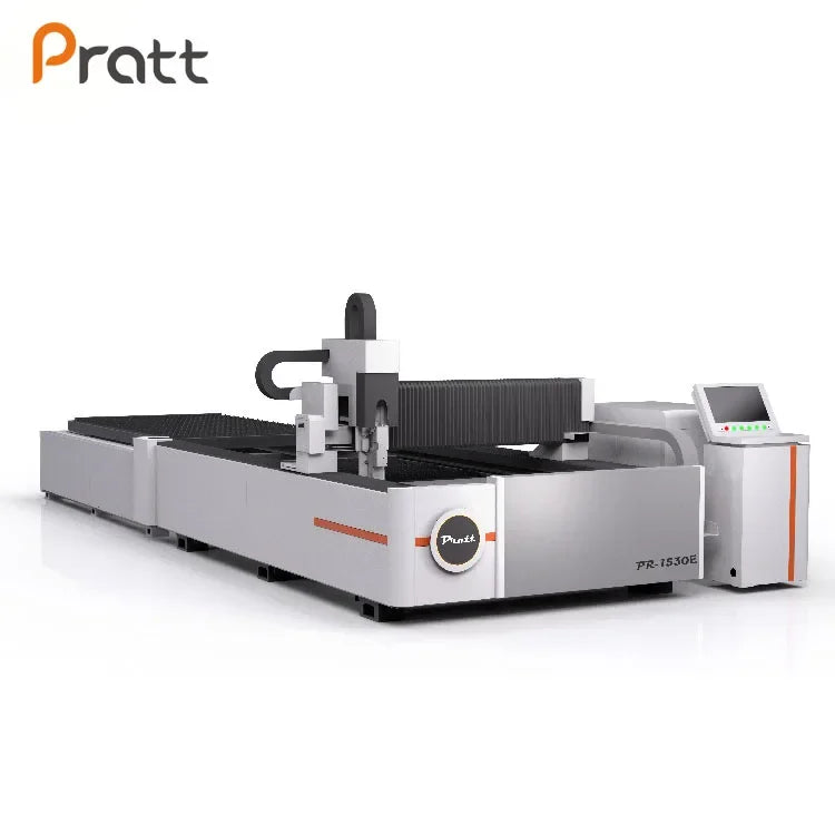 PRATT CNC Laser Cutting Machine High Speed 3KW 6KW  Laser Cutting Machine For Sheet Metal for 20mm Thickness