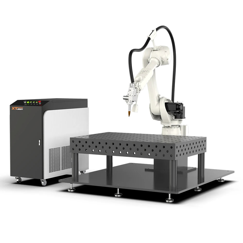 Robot fiber laser welding machine 3000W