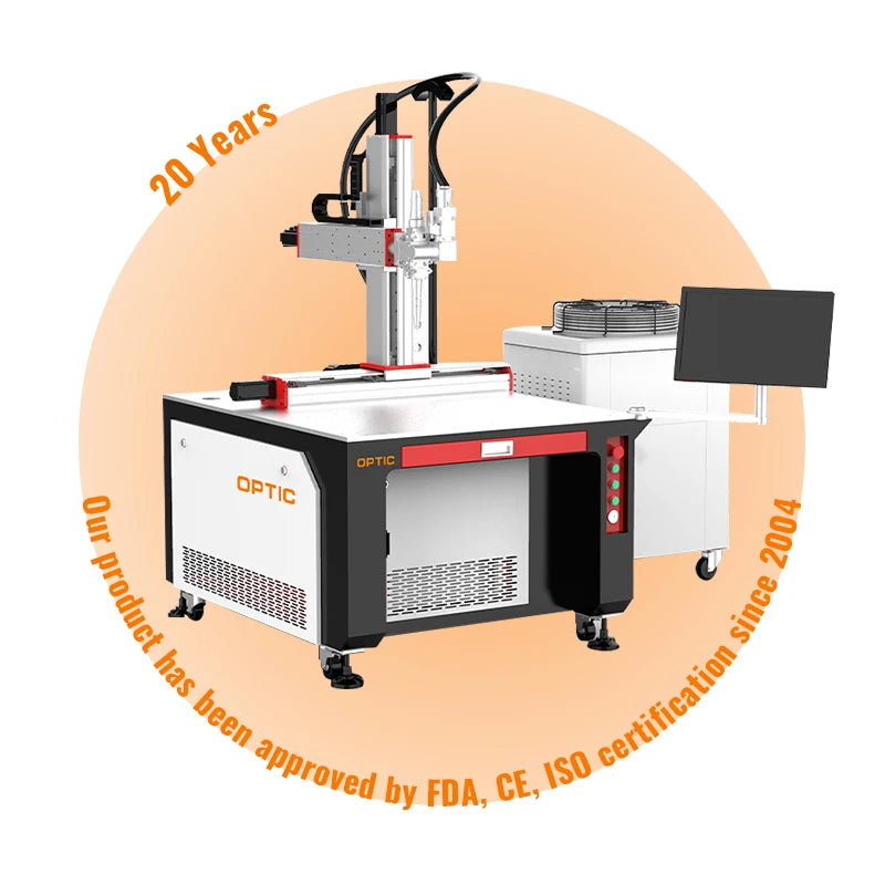 OPTIC LASER | high efficiency automatic cnc 4 axis cnc fiber laser welding machine