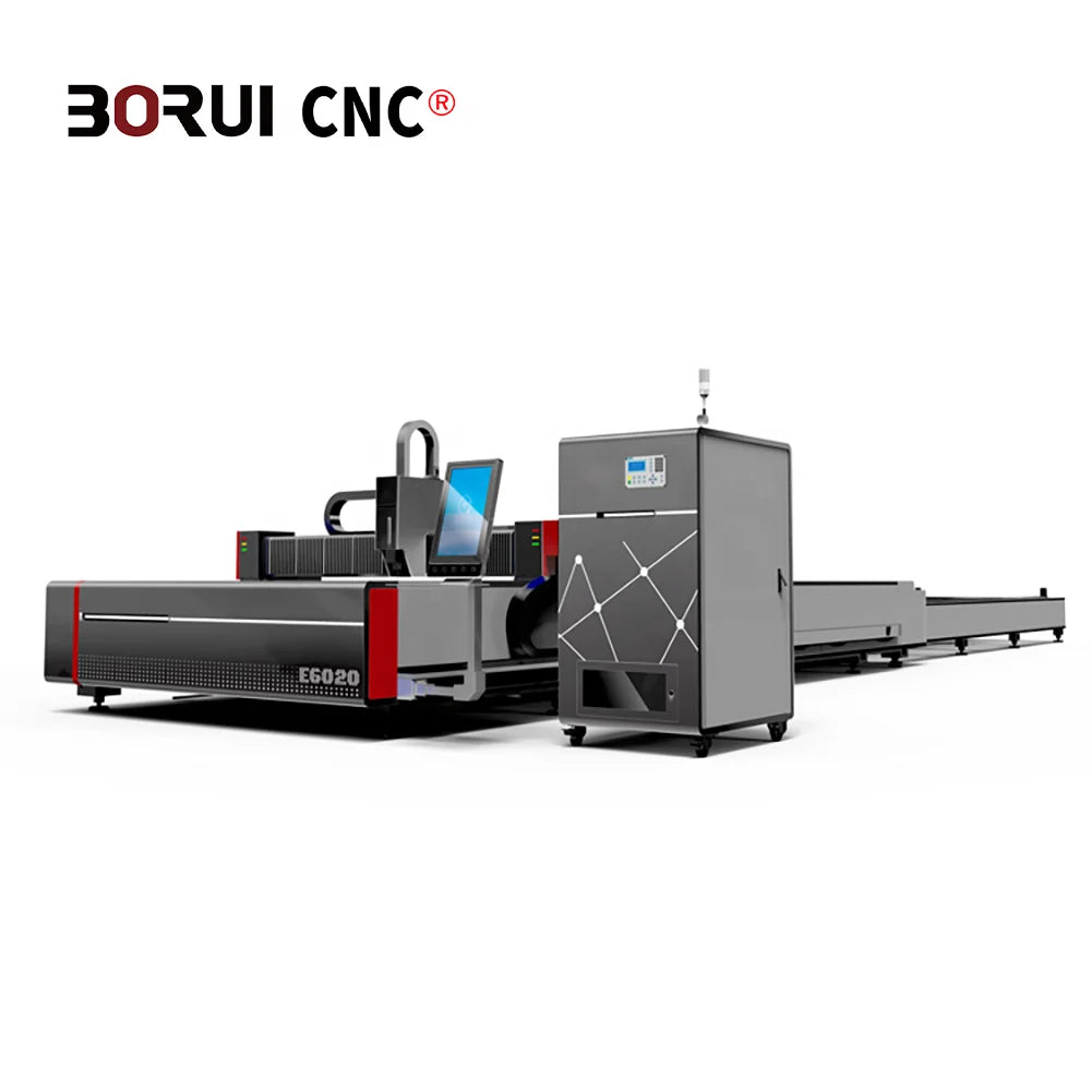 P4020 Automatic Laser Machines Cnc Fiber Laser Cutting Machine Price for Metal Ipg Laser 3D Sheet Metal and Tube 3d Engine Black